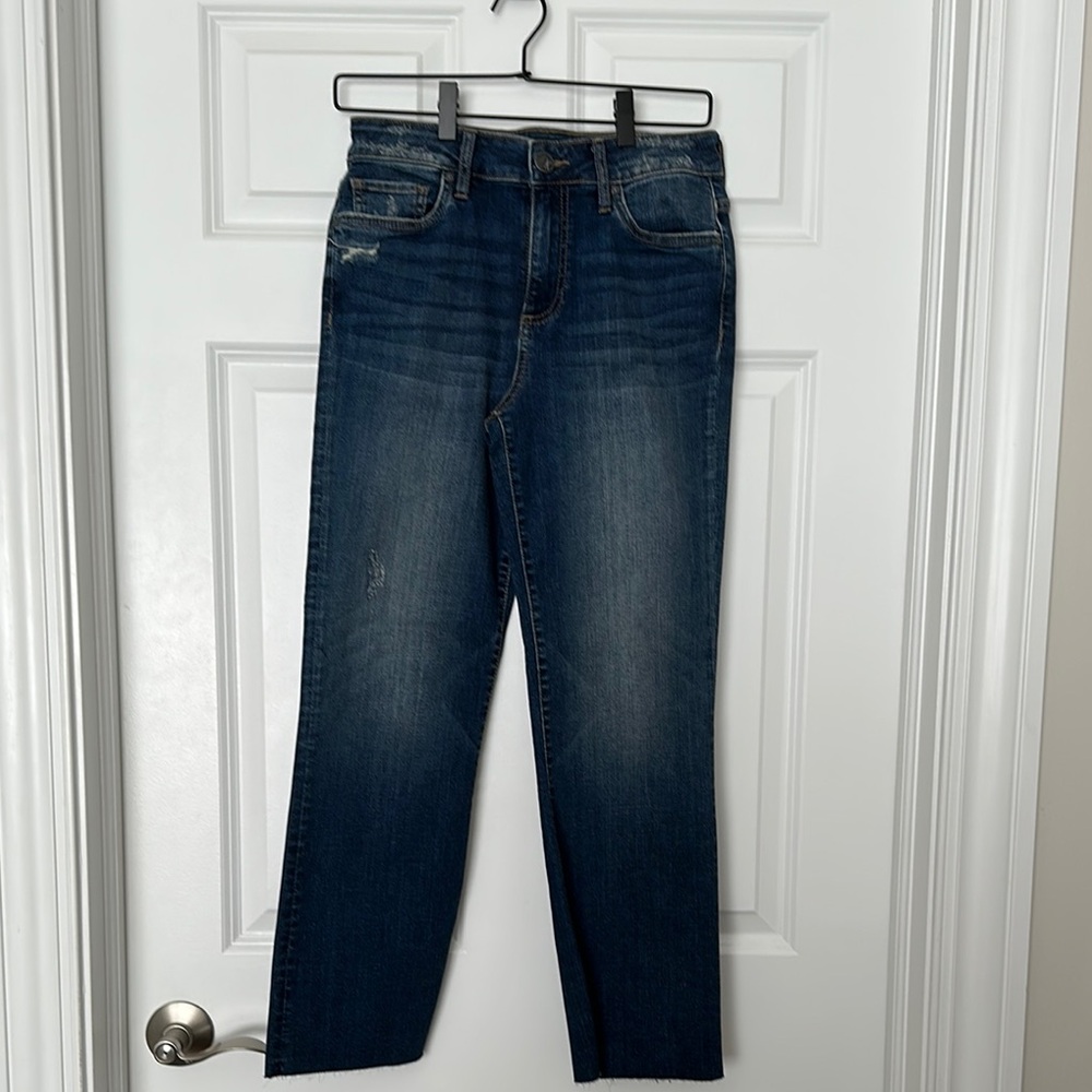 Kut from the Kloth Kelsey High Rise Ankle Flare